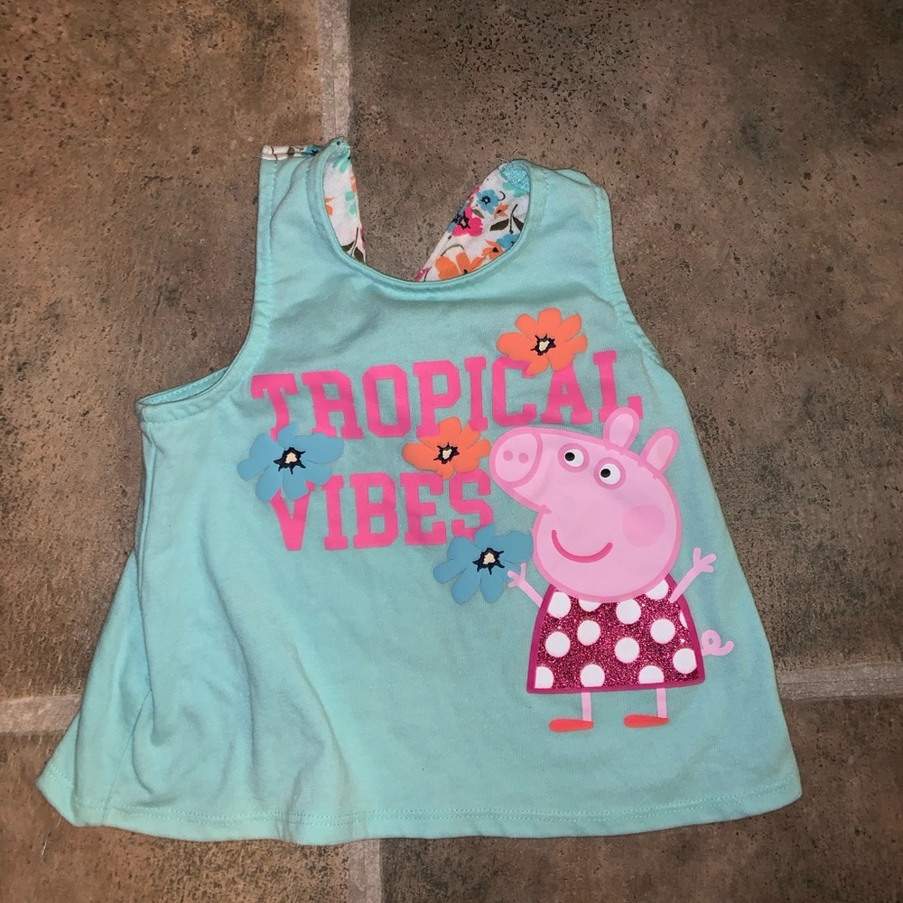 Toddler peppa pig top